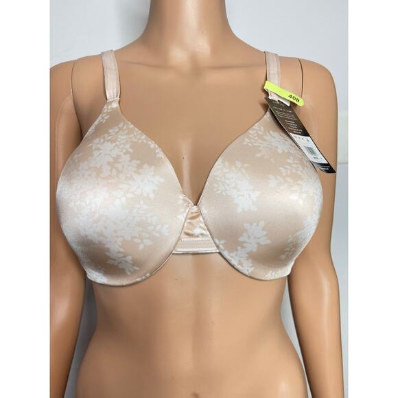 Bali One Smooth U Concealing and Shaping Underwire T-Shirt Bra size 40B New - Picture 1 of 9